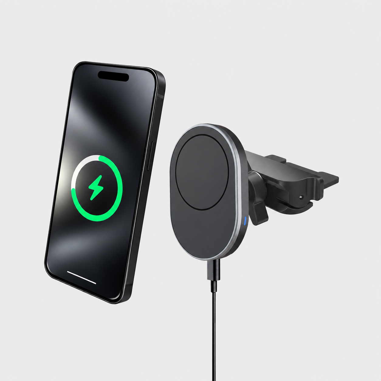 Sollievo MagSafe Wireless Car Charger CD Mount