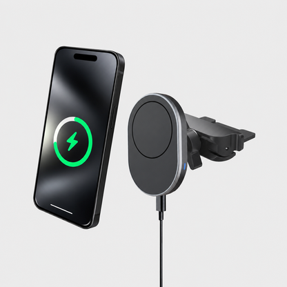 Sollievo MagSafe Wireless Car Charger CD Mount