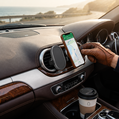 Sollievo MagSafe Wireless Car Charger Air Vent Mount