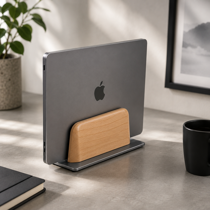 Sollievo Walnut Wood Laptop Stand
