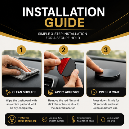 Sollievo Flexible Gooseneck Car Phone Mount