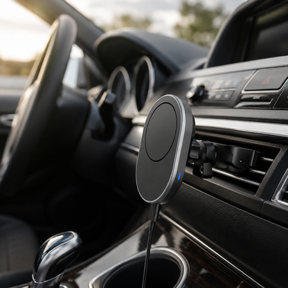 Sollievo MagSafe Wireless Car Charger CD Mount