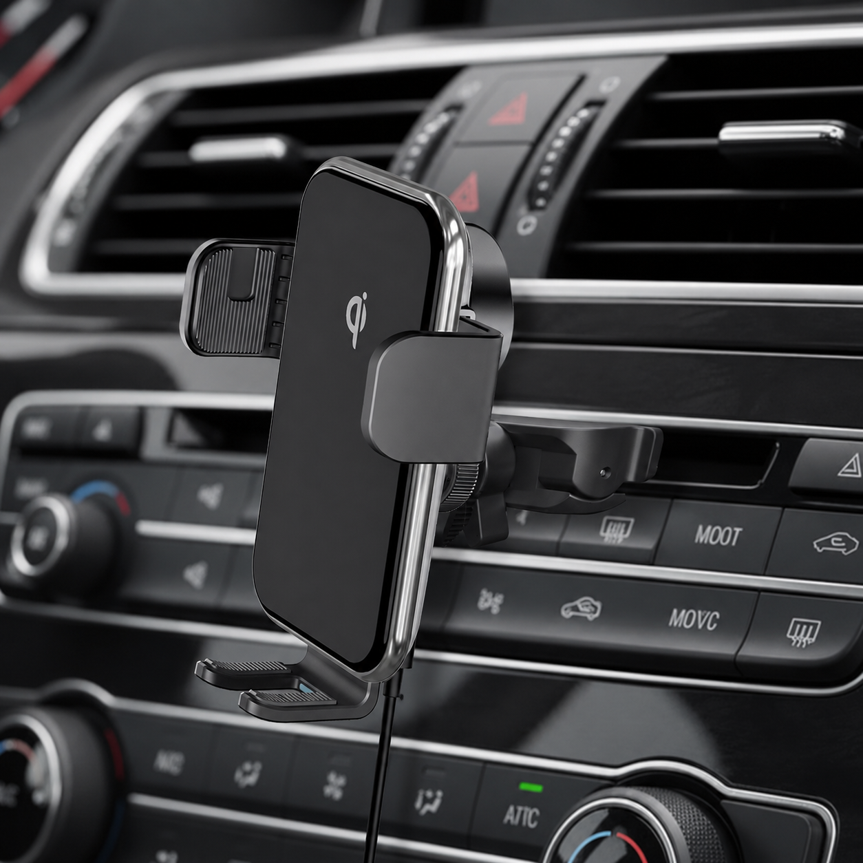 Sollievo Auto Grip Wireless Car Charger CD Mount