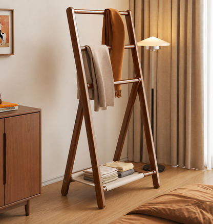 Sollievo Bamboo Triangle Side Table