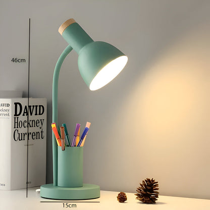 Sollievo Nordic LED Table Lamp with Pen Holder