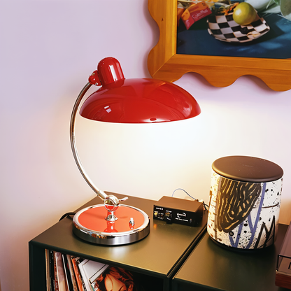 Sollievo Vintage Iron Dome Desk Lamp