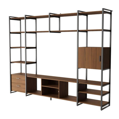 Sonoma Modern Tv Stand With Storage, Shelves, Drawers and Display, Perfect for Your Home Entertainment.
