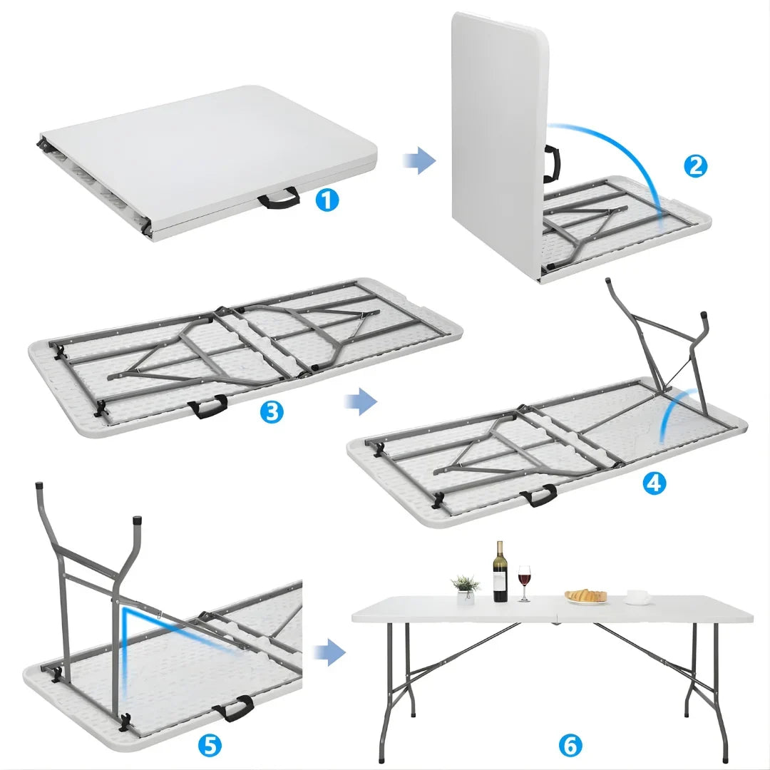 Sollievo Easy-Carry Folding Table