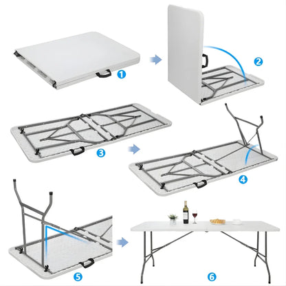 Sollievo Easy-Carry Folding Table