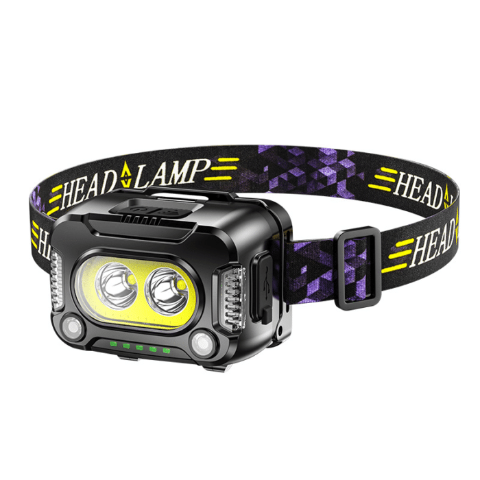 Sollievo USB Rechargeable Headlamp