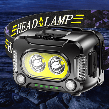 Sollievo USB Rechargeable Headlamp