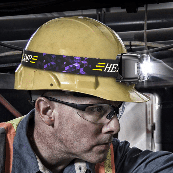 Sollievo USB Rechargeable Headlamp