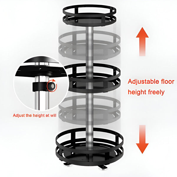 Sollievo 3-Tier Swivel Organizer