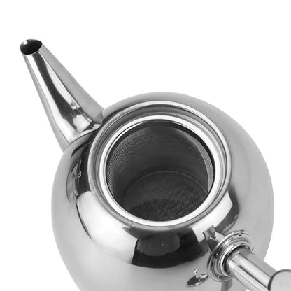Sollievo Elegant Stainless Steel Teapot