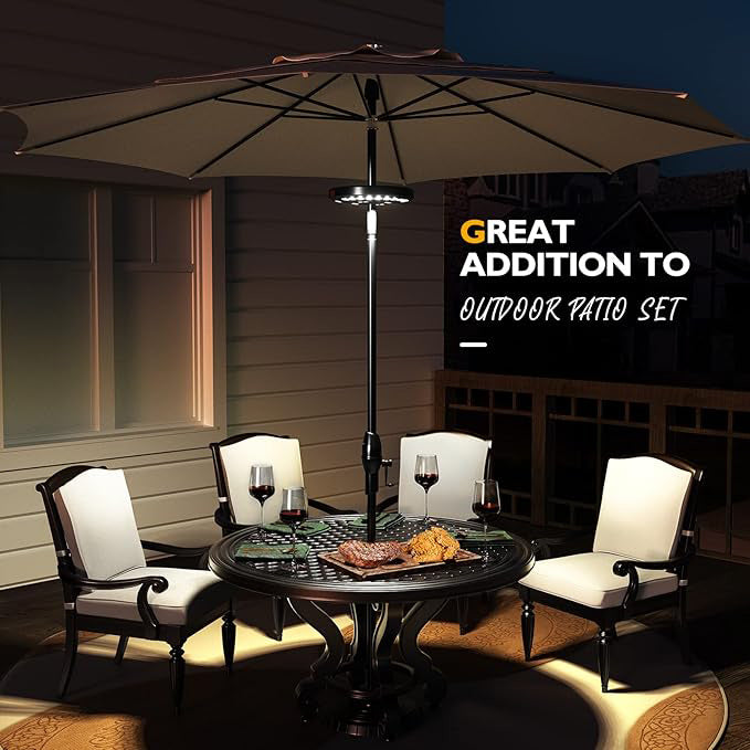Sollievo Rechargeable Parasol LED Light