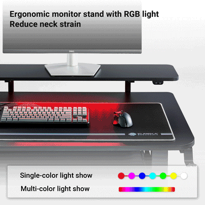 Sollievo L-Shaped Standing Desk with Accessories Set (60x23)