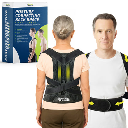 PLUS SIZE Complete Back Care Support Brace for Posture Correction