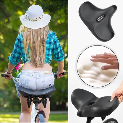 Sollievo Comfortable Bike Saddle for Long Rides