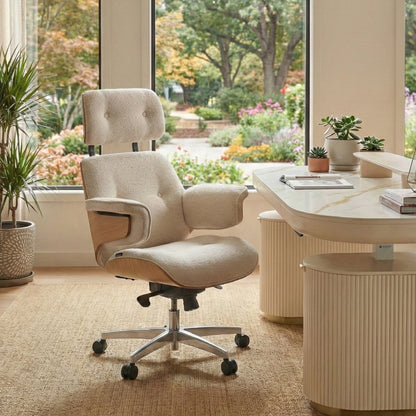 Sollievo Mathias Napa Leather Executive Office Chair