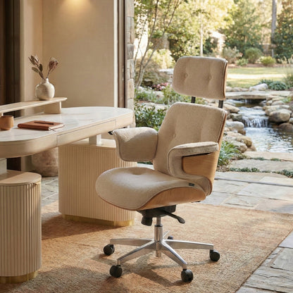 Sollievo Mathias Napa Leather Executive Office Chair