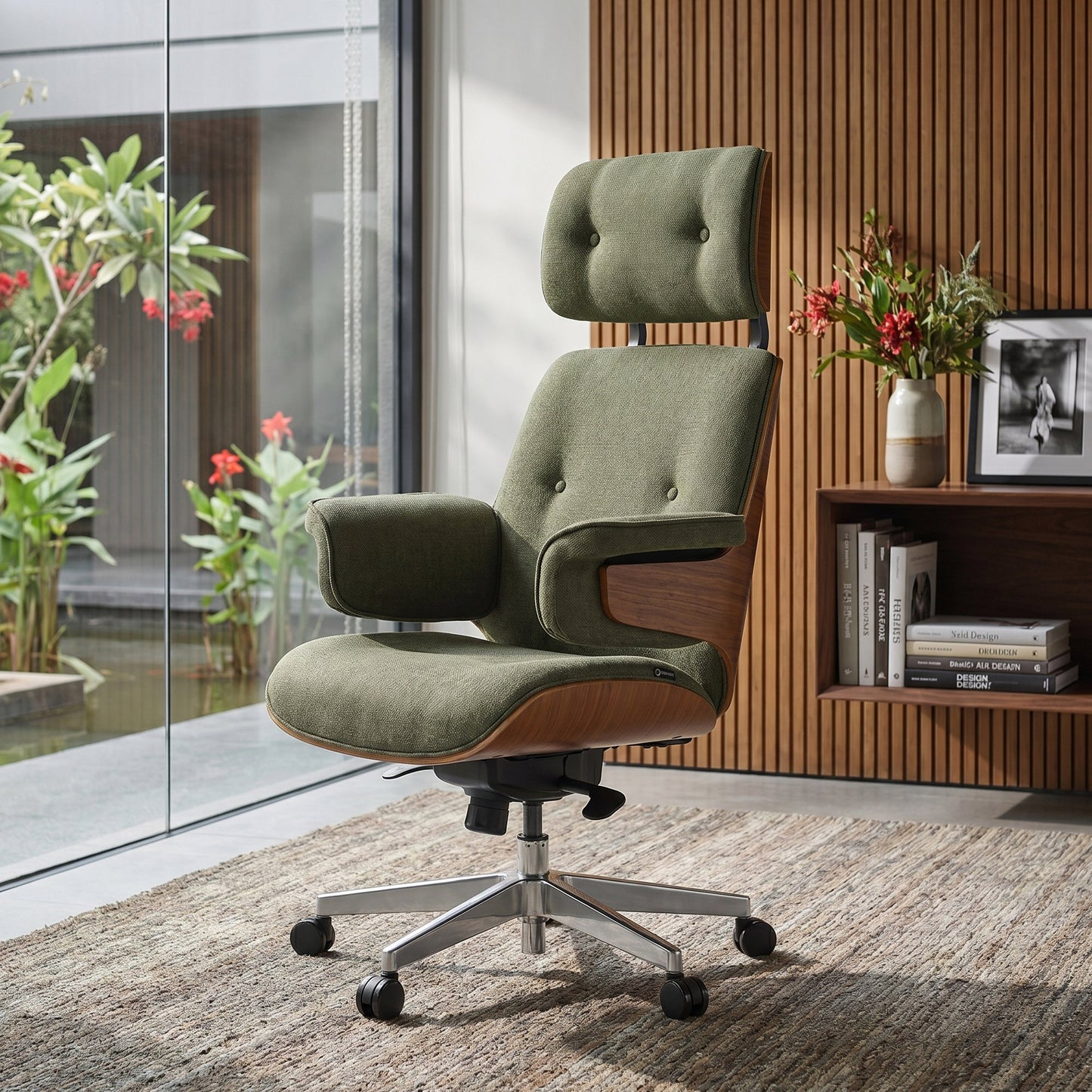 Sollievo Mathias Napa Leather Executive Office Chair