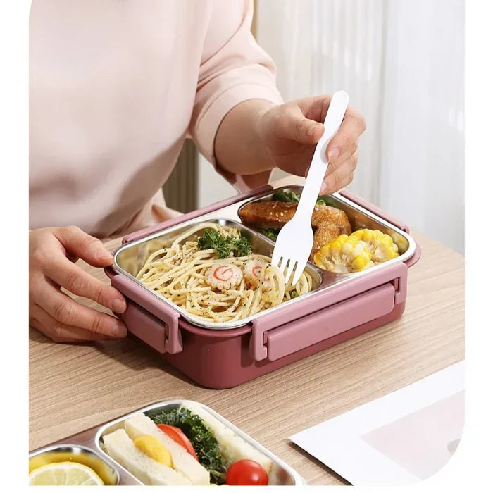 Sollievo Premium Insulated Stainless Steel Lunch Container – Keeps Meals Warm 12 Hours