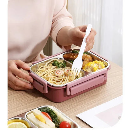 Sollievo Premium Insulated Stainless Steel Lunch Container – Keeps Meals Warm 12 Hours