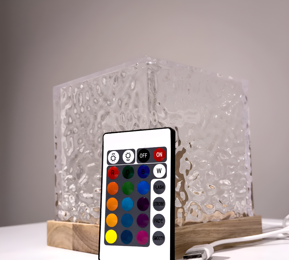Sollievo 16-Color Water Ripple Night Light Projector