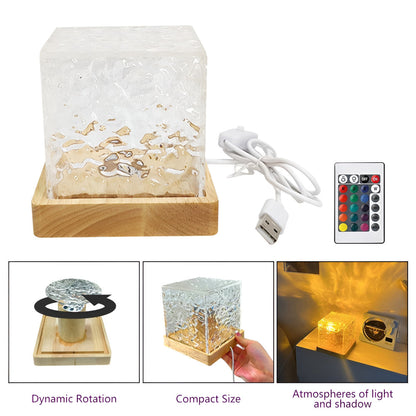 Sollievo 16-Color Water Ripple Night Light Projector