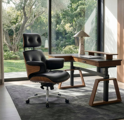 Sollievo Mathias Napa Leather Executive Office Chair