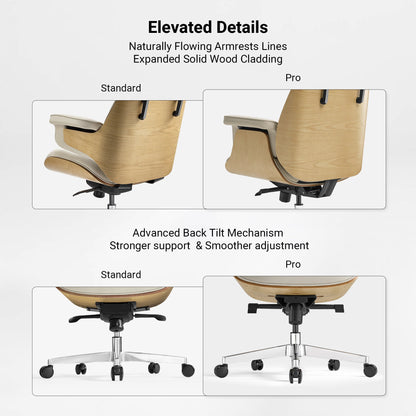 Sollievo Mathias Napa Leather Executive Office Chair