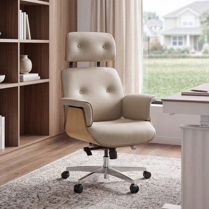 Sollievo Mathias Napa Leather Executive Office Chair