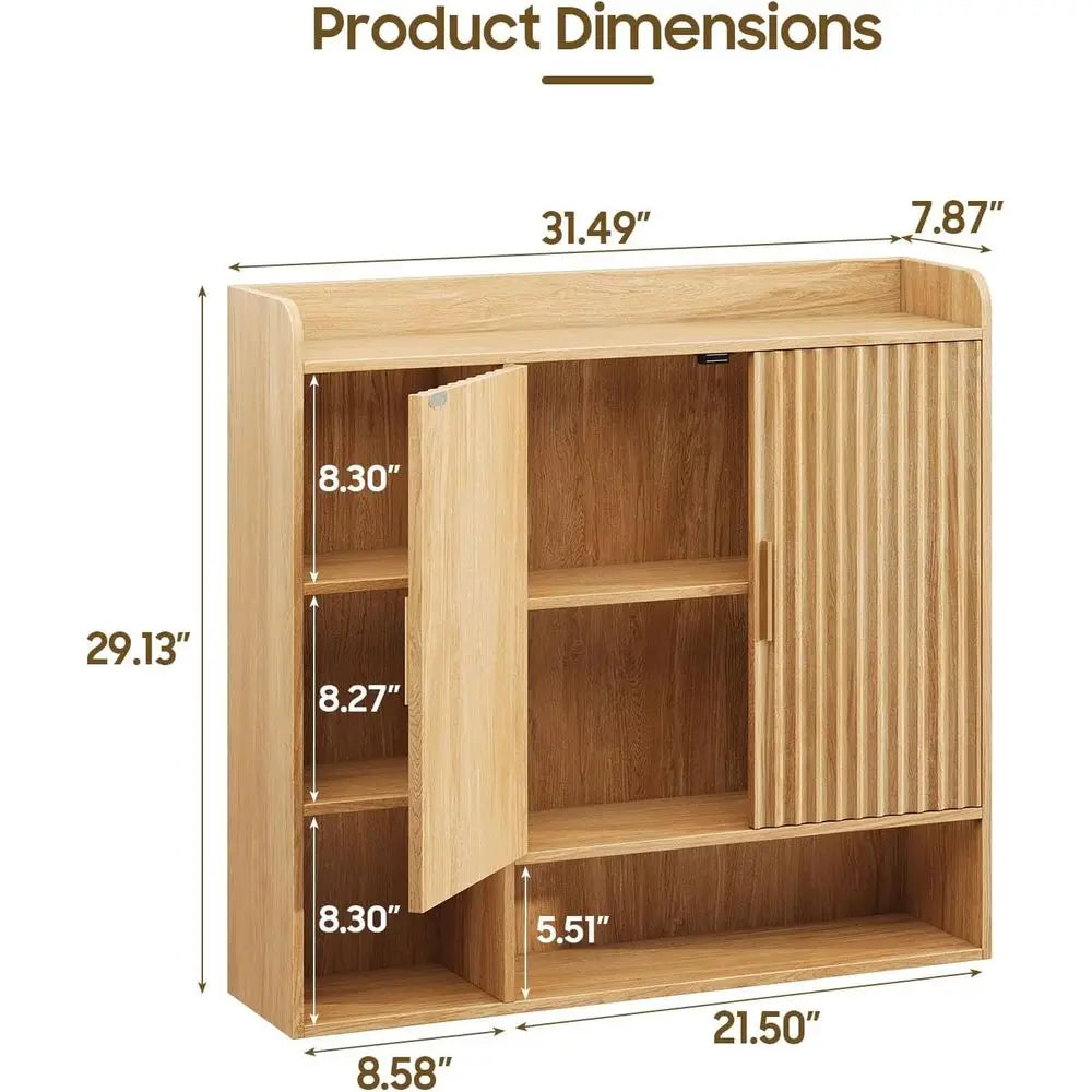 Sollievo Wall-Mounted Medicine Cabinet