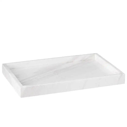 Sollievo Square Silicone Bathroom Tray Organizer