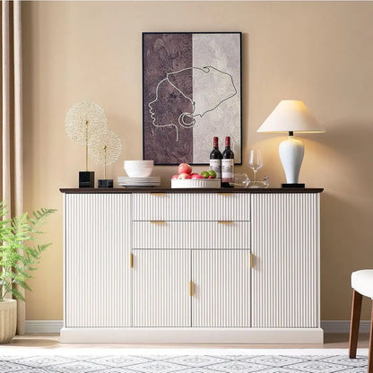 Sollievo Rustic Wooden Coffee Bar