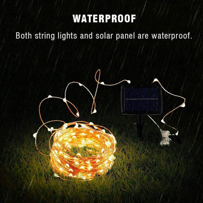 Sollievo Solar LED String Lights