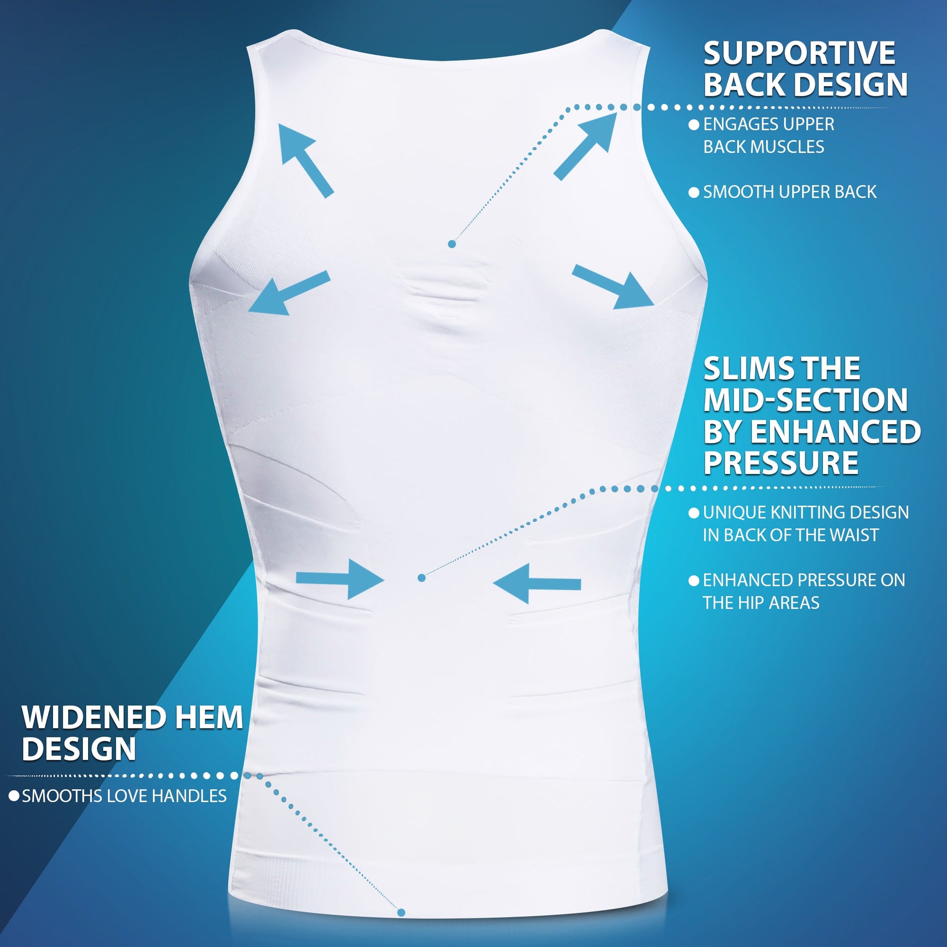 Slimming Body Shaper Under Shirt - The Natural Posture