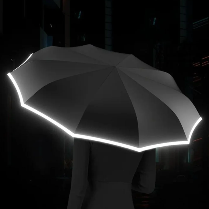 Sollievo Stormproof Umbrella with Reflective Trim