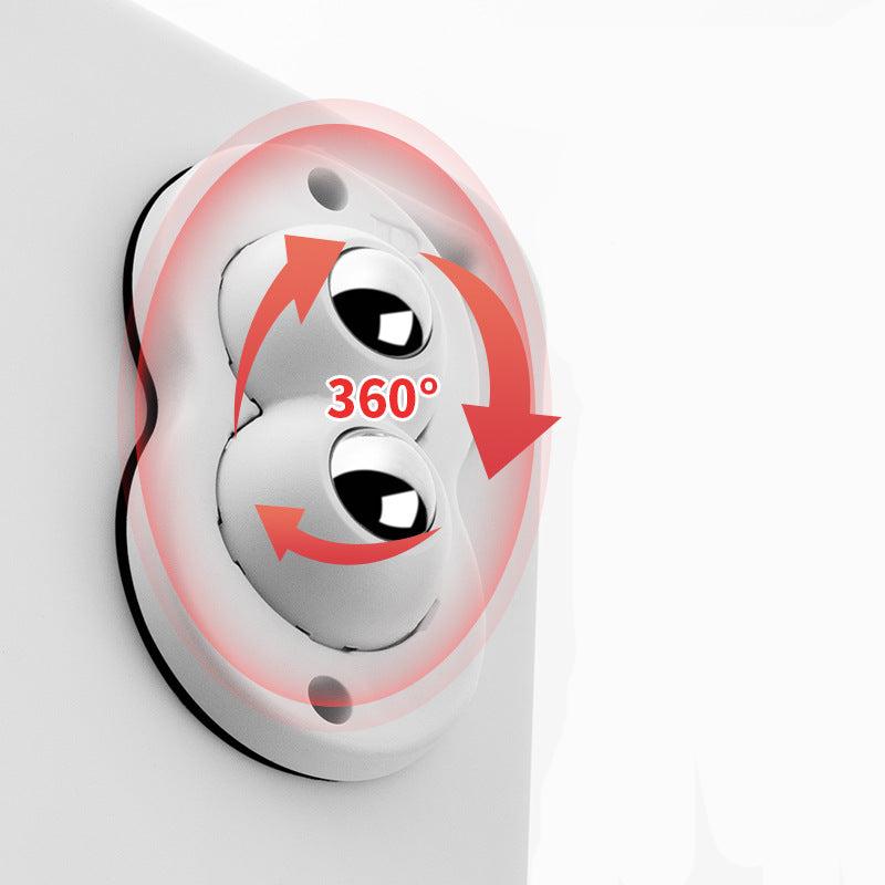 Sollievo Self-Adhesive Swivel Casters (Set of 4)