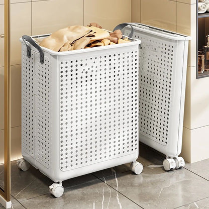 Sollievo Laundry Basket with Wheels