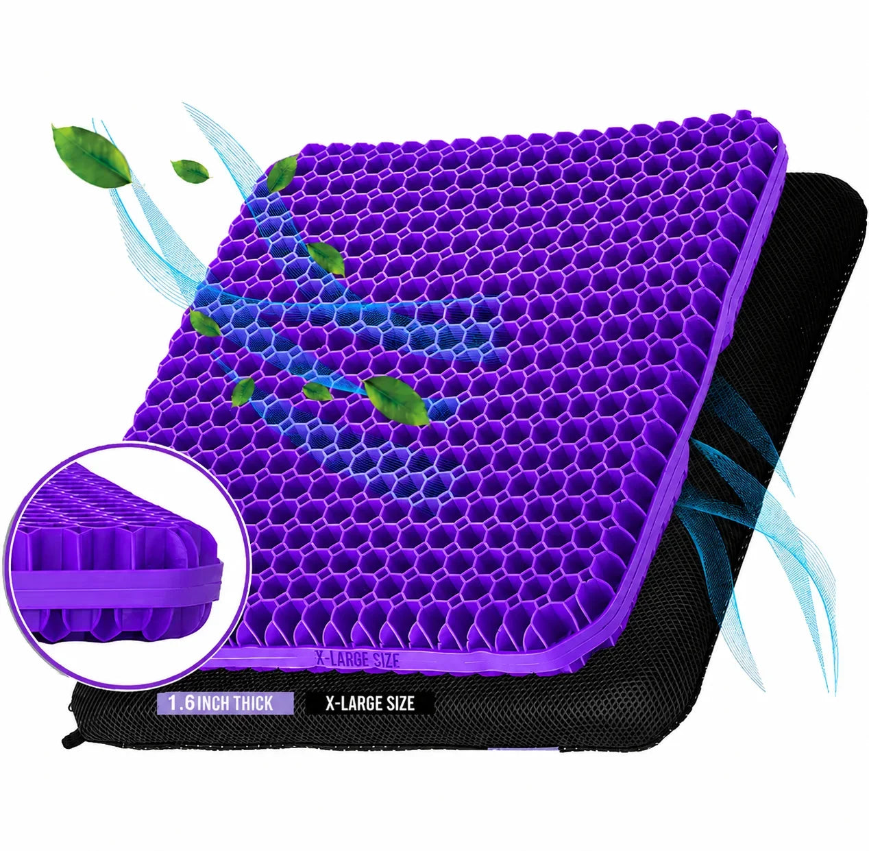 Sollievo XL Cooling Gel Seat Cushion