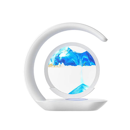 Sollievo 3D Sand Art Lamp with Wireless Charger