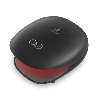 Comfier Comfier Rechargeable Hand Massager Machine with Heat for Carpal Tunnel hand pain relief(Black) - 4803B