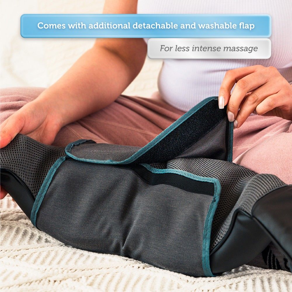 Comfier Neck Massager Comfier Shiatsu Neck and Shoulder Massager, FSA HSA Eligible, Deep Kneading Massage Pillow with Heat, Back Massager, Pillow Massager CF-6302