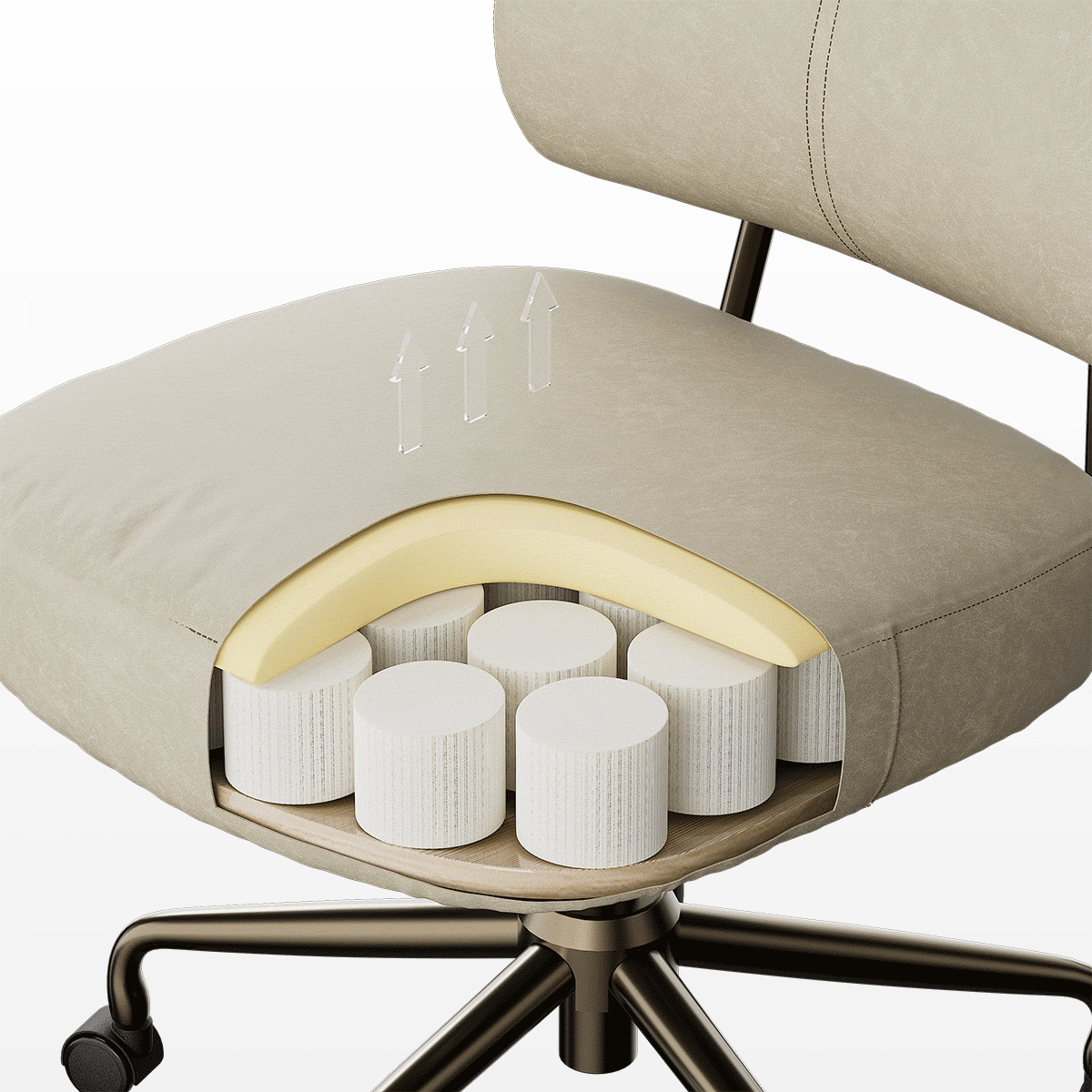Sollievo Cameron Adjustable High-Back Office Chair