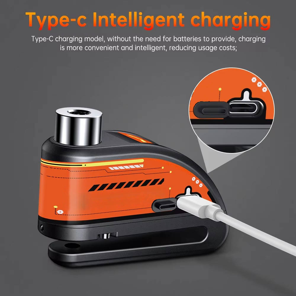 Sollievo Motorcycle Disc Lock Alarm