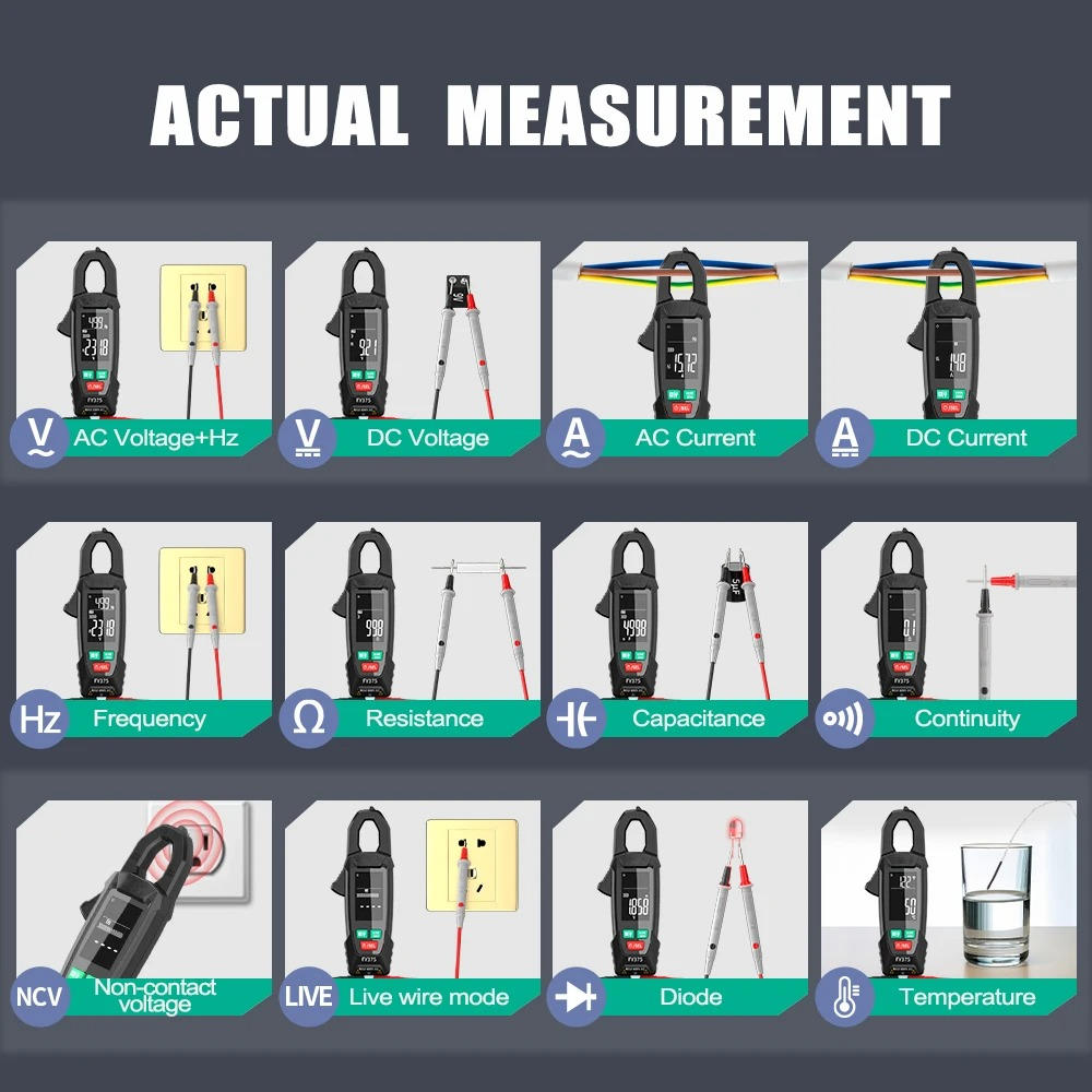 Sollievo AC/DC Clamp Meter
