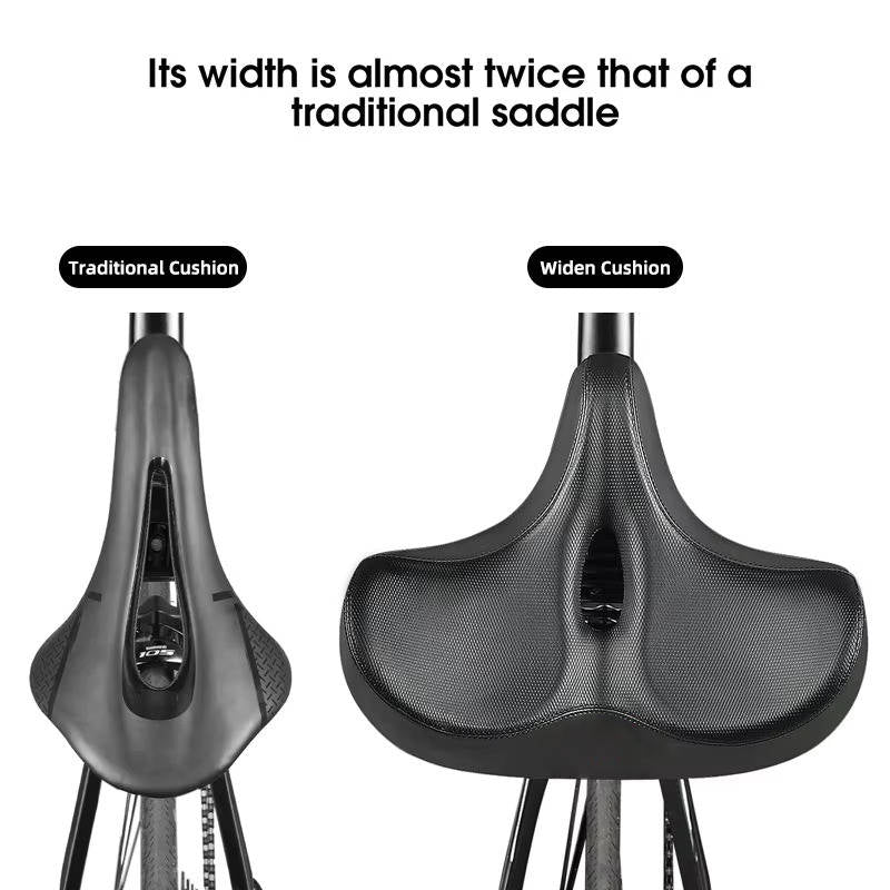 Sollievo Comfortable Bike Saddle for Long Rides