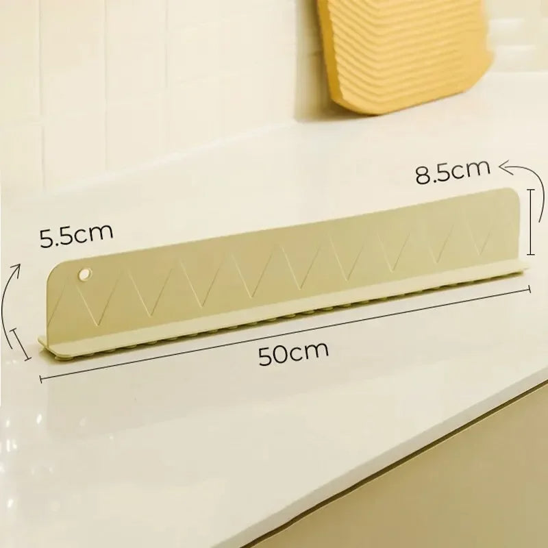 Sollievo Silicone Sink Splash Guard with Suction Cups