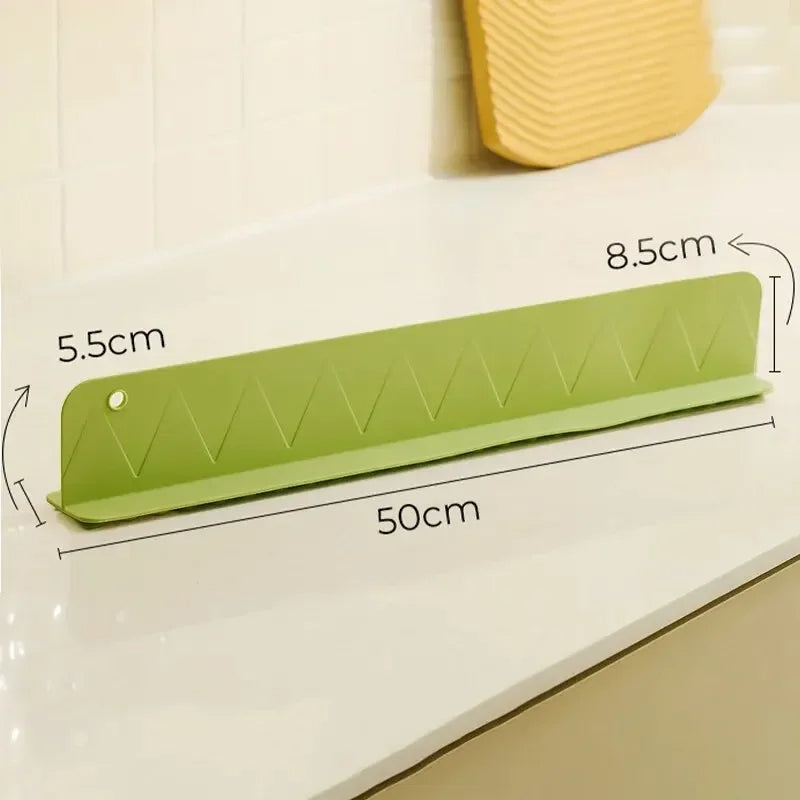 Sollievo Silicone Sink Splash Guard with Suction Cups